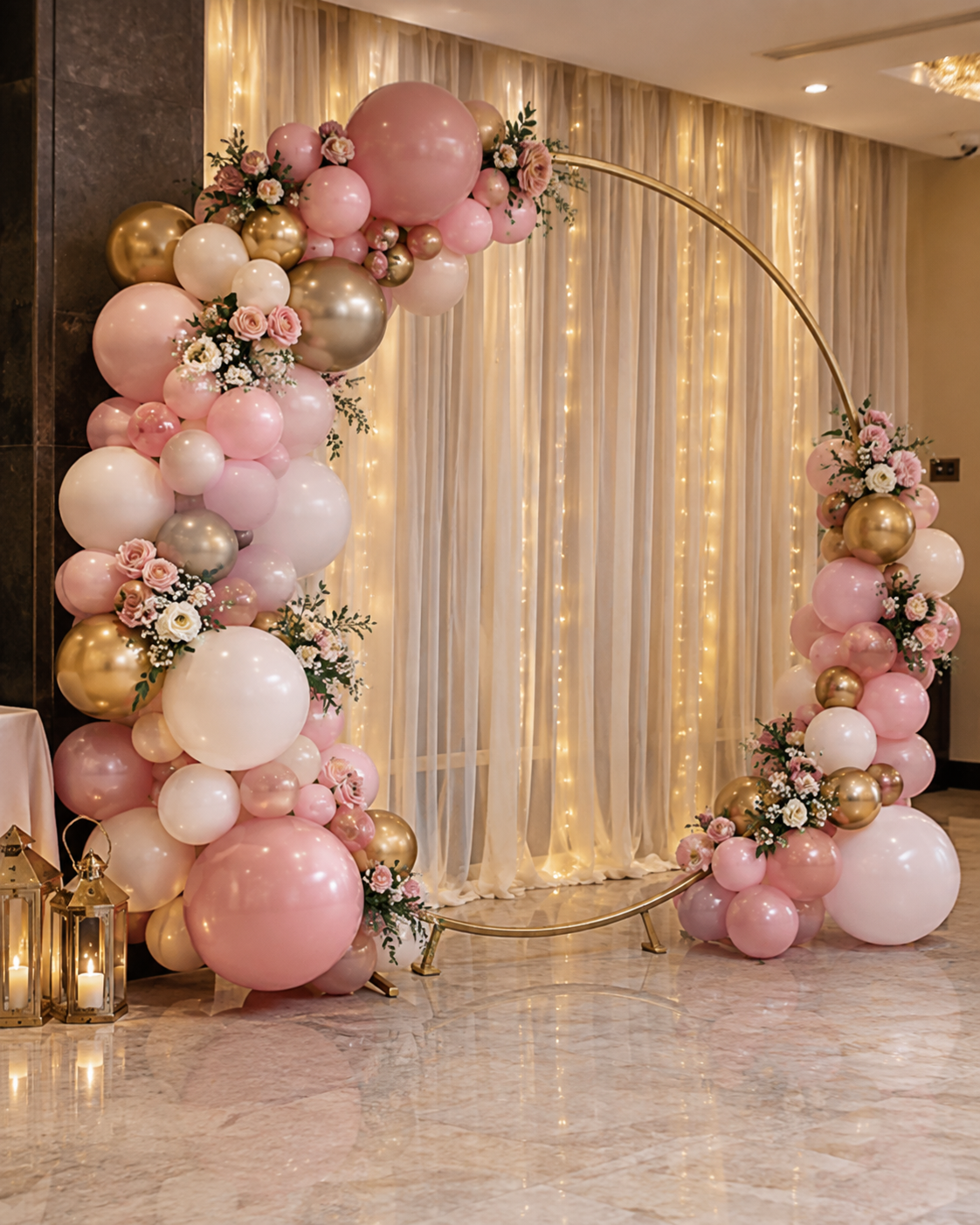 Balloon ring decoration Jaipur