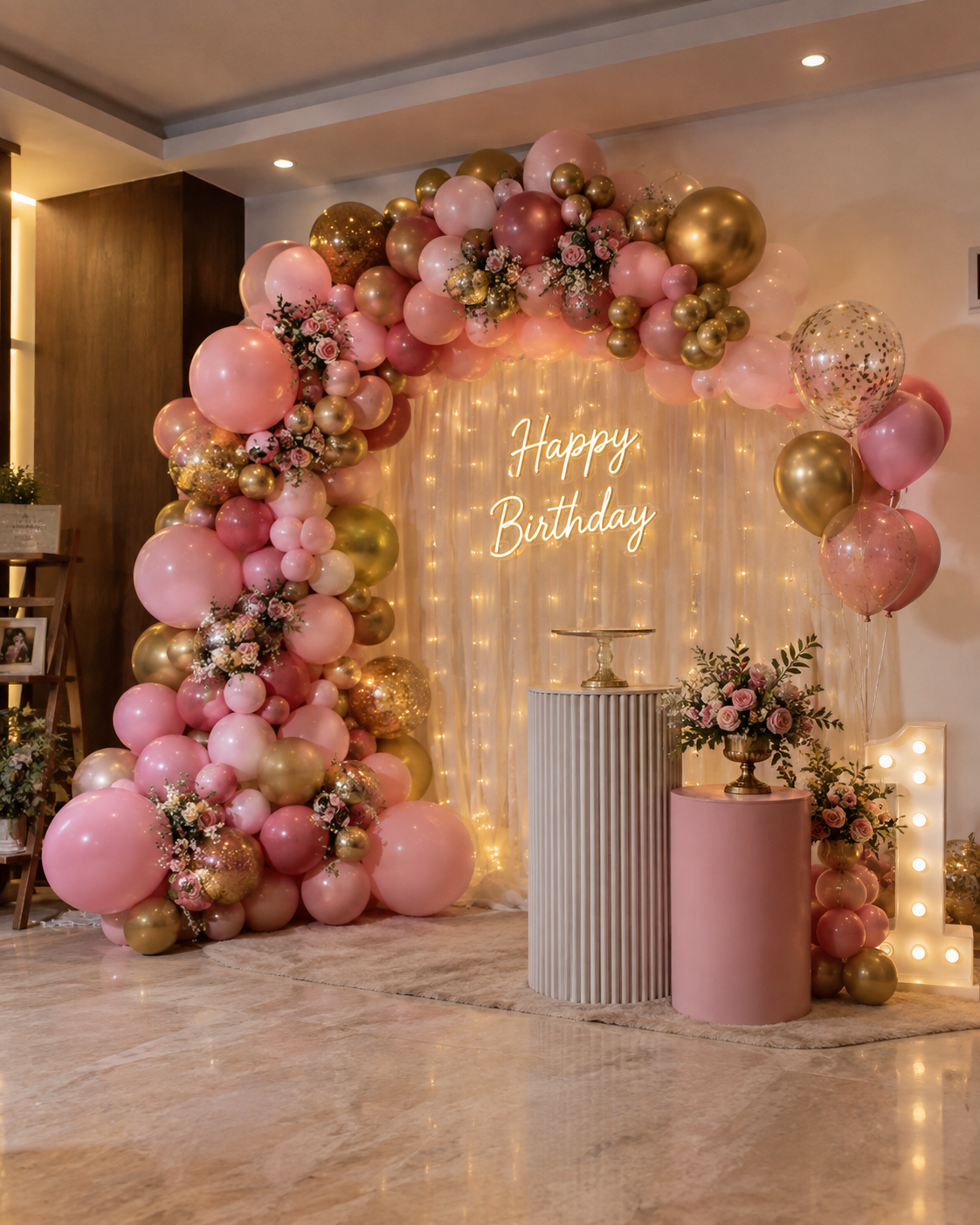 Birthday balloon decoration in Jaipur