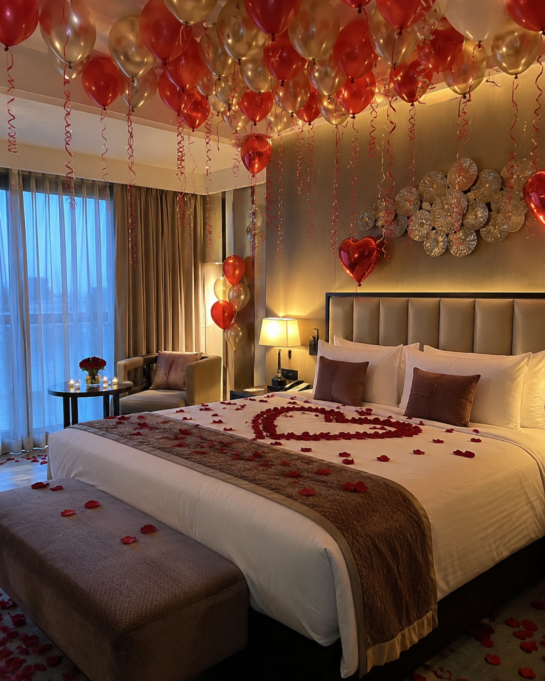 Room balloon decoration Jaipur