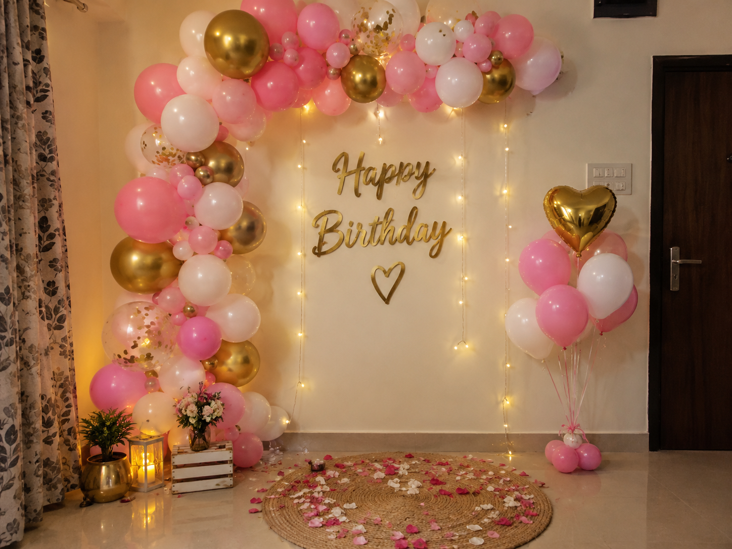 Birthday balloon decoration in Jaipur